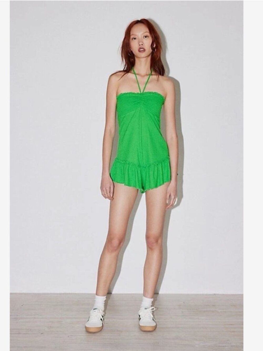 NWT Urban Outfitters x Out From Under Sandstorm Halter Romper One Piece S